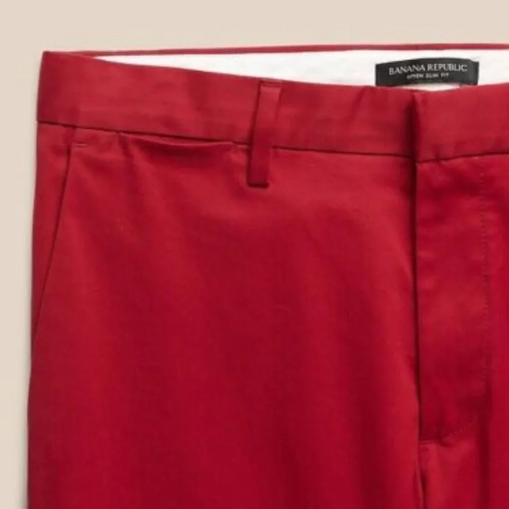 Banana Republic Rapid Movement Slim Fit Chino Pants